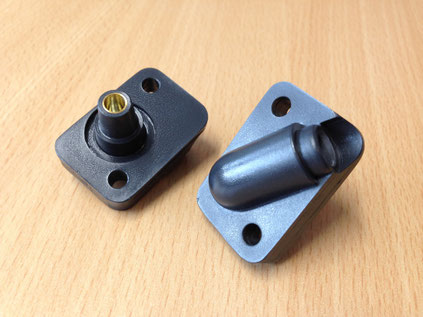 P5 - BTH Twin KD2 angled (BTH KV 50-R1) -  Pair L & R with brass sleeves CHF 26.00