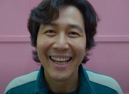 Lee Jung-jae als Seong Gi-hun in "Squid Game" (Bild: Screenshot Trailer) 