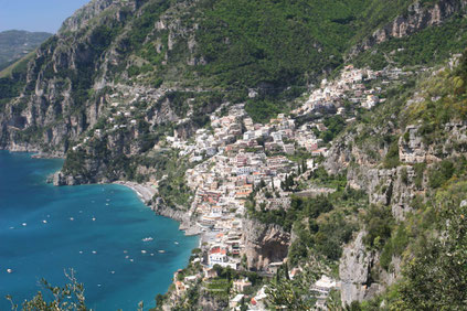 Positano an der Amalfiküste in Italien ©My own Travel
