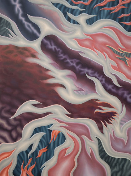 Dwalstrom, 2025, oil on canvas, 200 x 150 cm