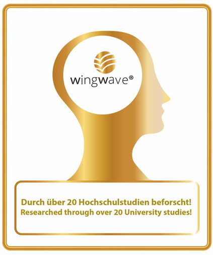 Goldenes Gütesiegel für wingwave dank über 20 Hochschulstudien