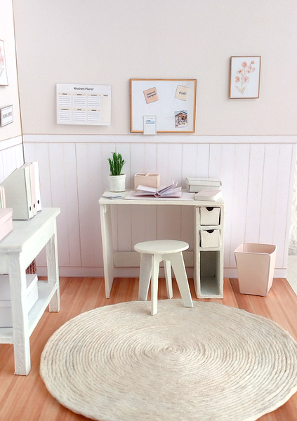 Miniatur-Arbeitszimmer 1:12