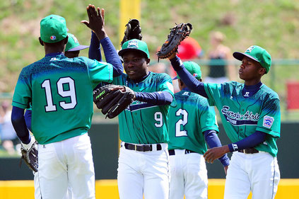 La squadra Ugandese alle Little League World Series (ALEX TRAUTWIG VIA GETTY IMAGES)