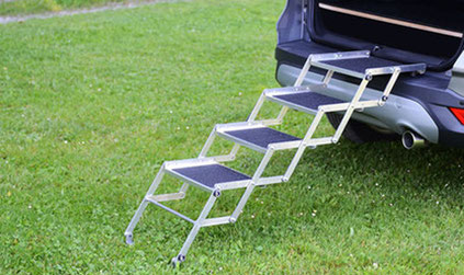 Hundetreppe Furs Auto Zusammenklappbar Robust Gelenkschonend Hundetreppen Shop Com