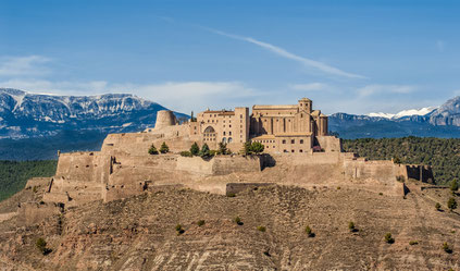 Un dels escenaris del llibre, el Castell de Cardona (perdó, volia dir el Castell de Sal)