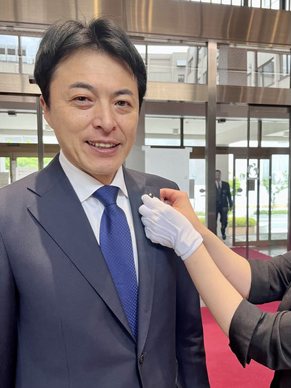 県議会改選後、初登頂
