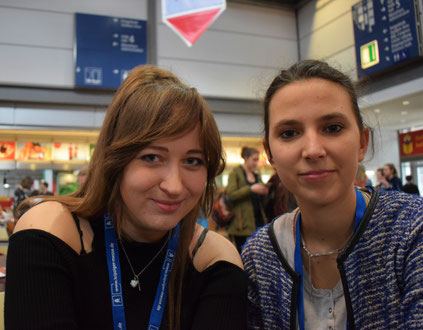 Mary Cronos auf der Leipziger Buchmesse 2017/Fotocredit: Nicola Scholz