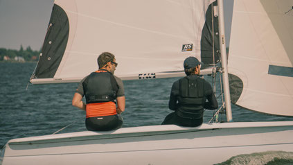 Segeln lernen bei den Rügen Piraten - Jolle Grundkurs