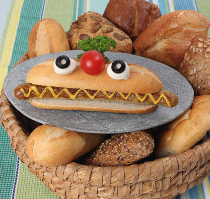 Großmal mit Bratwurst