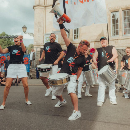 Samba Percussion lernen in der Gruppe Bateria Caliente aus Hofheim