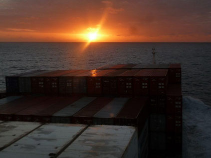 Bild: Sonnenuntergang