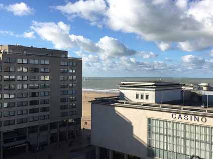 Appartement en location saisonnière à Ostende avec vue sur la mer du Nord
