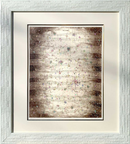 「welcome !」ed.12/50 /腐蝕銅版画 /500×400mm /¥96,800(税込み) 