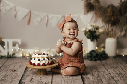 Cake Smash Shooting Cakesmah Fotograf Bielefeld