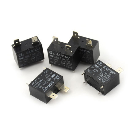 rele 12vdc 20A 4 pines guatemala, relay 12v 20A guatemala, sfk-112dm guatemala, electronica, electronico, rele relay 12v espiga terminales, 2 terminales espiga rele 12v aire acondicionado