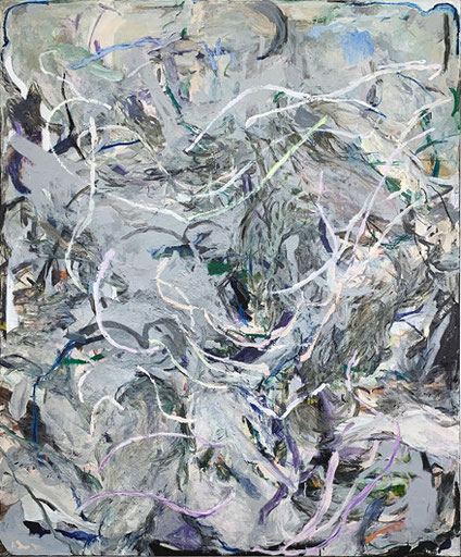 Martin-Mohr_Zwischengedaechtnis-I_2022_Acryl-Lack-und-Oel-auf-Baumwolle_170-x-140-cm