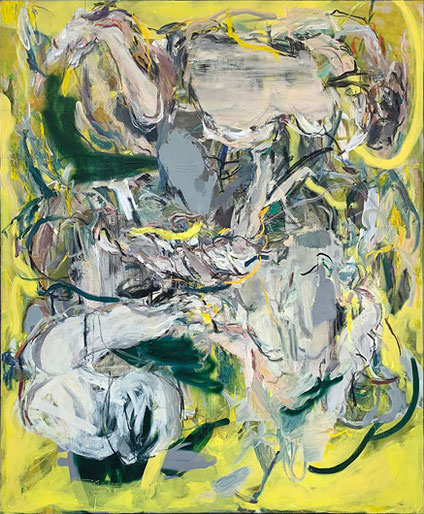 Martin-Mohr_Wesenseigen_2023_Acryl-Lack-und-Oel-auf Baumwolle_170x140-cm