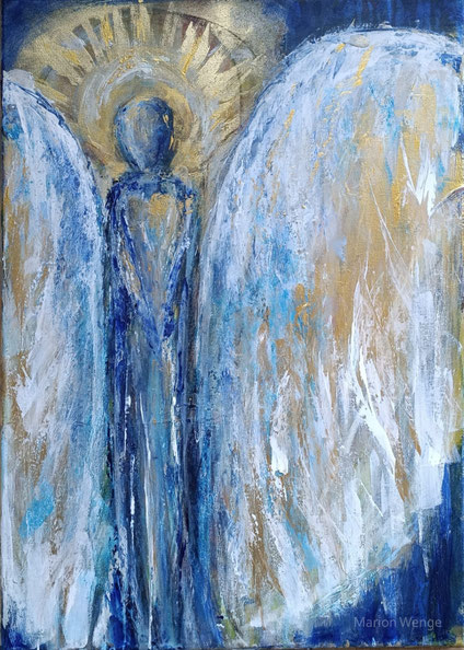 Ein Engel für... (6) - Mischtechnik - 50x70 cm - 2026