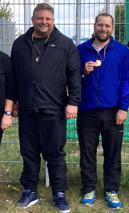 Dominique Zachrau (links) und Martin Schoenherr haben gut lachen.