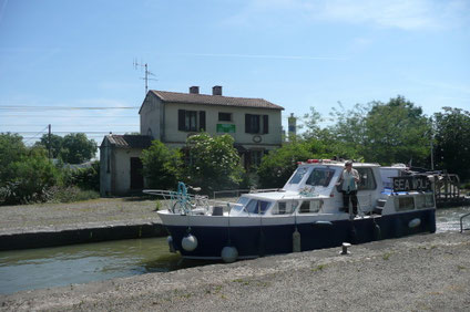 La maison éclusière de Bordeneuve N°5, aujourd'hui.