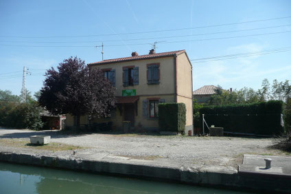 La maison éclusière de Lespinasse N°4, aujourd'hui.