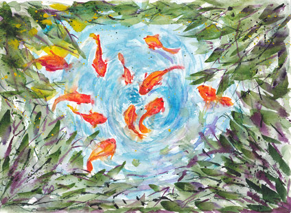 Goldfischteich,  A4, 150€