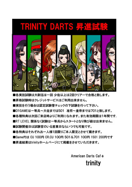 trinity 昇格試験