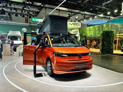 Der neue VW California auf dem Caravan Salon 2026