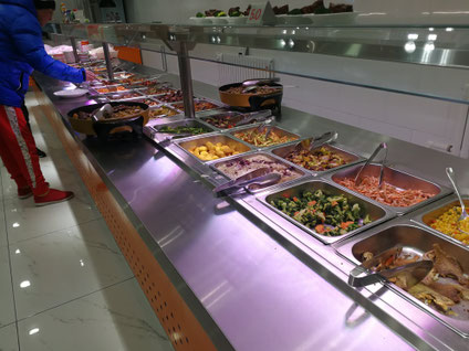 中国語学留学　大連遼寧師範大学　ハラール料理メニュー