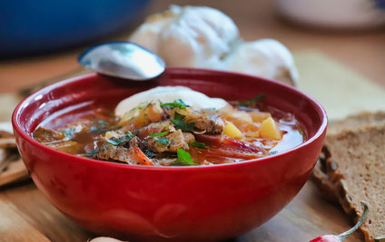 Ukrainian borscht