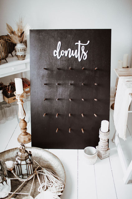 Donut Wall mieten für Euer Event Dekoverleih the featherette