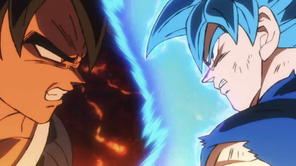 dragonball super broly son goku vegeta freezer