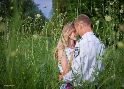 Love Story - Фотосессия влюбленной пары в Ботаническом саду Харькова