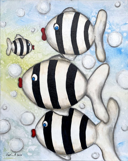 Karin Angerer | together we stand | Mixed Media (digital/analog) | 2025
