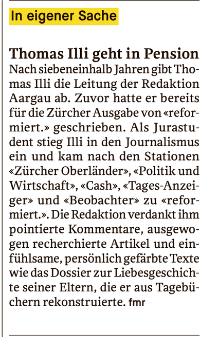 «reformiert.», Ausgabe 1/22