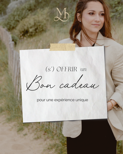Offre un bon cadeau pour une séance shooting photo pour un évènement comme un anniversaire, un mariage, un enterrement de vie de jeune fille, une naissance 