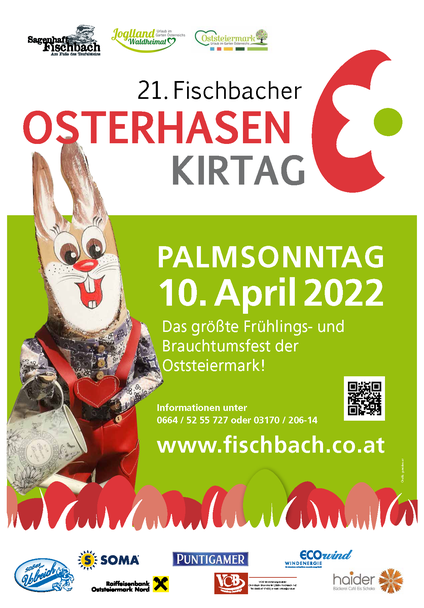 Plakat Osterhasenkirtag 2019