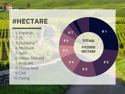 Pinot Noir per land