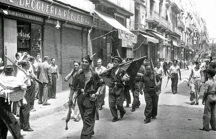 Barcelona, Juli 1936