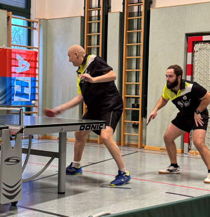 Tomas Janci spielte diesmal mit Michael Kufmüller Doppel.