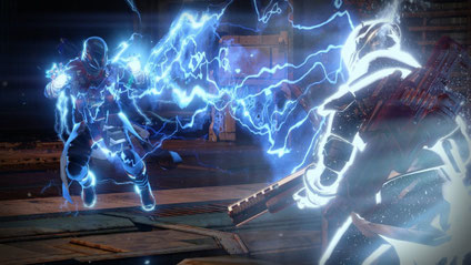 Der Warlock macht einen auf Imperator Palpatine  [Quelle: Bungie]