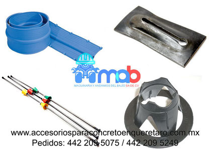 Accesorios para cimbra en Querétaro