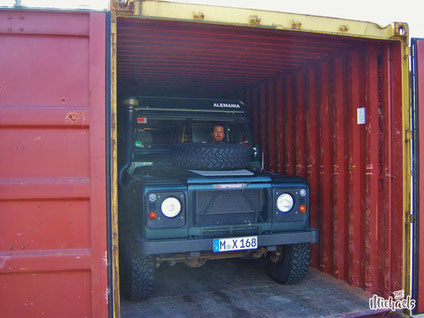 The Michaels, Südamerika, Argentinien, Verschiffen, Container, RORO