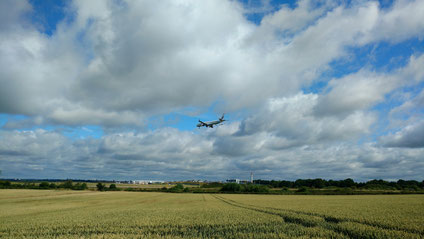 Good view of the flightpath into BHX