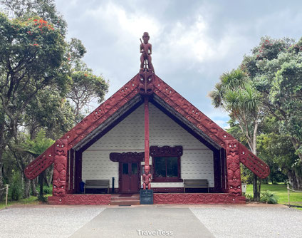 Maori huis Waitangi