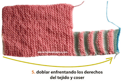 Zapatos de niña tejidos a dos agujas discount