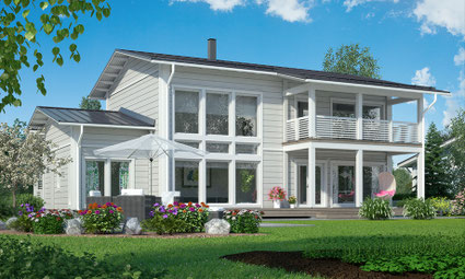 maison bois 210 m²