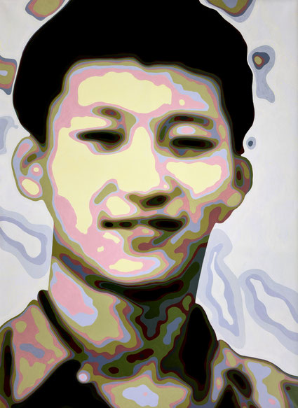 "Teenager 2 (Xi)", 2021, acrylic on canvas, 190x140 cm