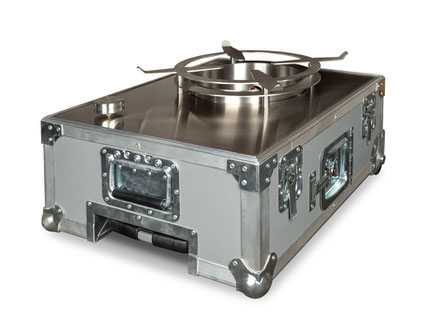 Bofun Case – mobiler Wokbrenner 14 kW im Flightcase, portable Kochplatte für Catering, Campingmobil & Outdoorküche