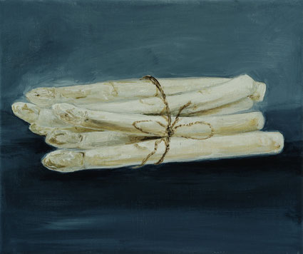 Asperges 20x24cm acryl op canvas 2026